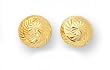 14K Yellow Gold Earrings - 0.5"