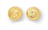 14K Yellow Gold Earrings - 0.5