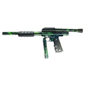Phantom Stock Class Pump Paintball Gun - 45 Grip VSC- Silver