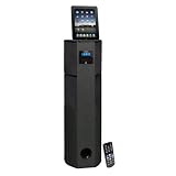 Pyle Home PHST96IPBK 600 Watt Digital 2.1 Channel Home Theater Tower with Docking Station for iPod/iPhone/iPad (Black)