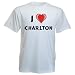 Cotton T-Shirt With I Love Charlton