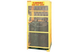 Cylinder Storage Cabinet - Vertical Manual 1 Door Cabinet