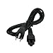 SF Cable, Universal 3-Slot Notebook AC Power Cord, IEC320 C5 to NEMA 5-15P (6 Feet)