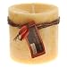 Stamford Tribal Pillar Candle – 7cm (Pine)