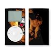 Flaming Skull Design iPod mini Protective Decal Skin Sticker