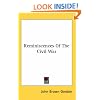 Reminiscences Of The Civil War