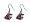 Washington State Cougars Dangle Logo Earring Set Ncaa Charm Gift Image #1