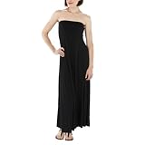 Mossimo® Black: Women's Strapless Maxi Dress - Ebony&nbsp;