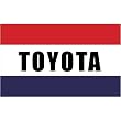 Toyota Message Flag 3 x 5 Nylon