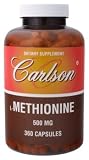 Carlson Laboratories - L-Methionine, 500 mg, 360 capsules