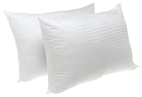Martex 205-Thread-Count Damask Stripe King Pillows, Set of 2