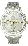 Dolce & Gabbana Oxford Chronograph Stainless Steel Brushed Silver-tone Dial Men's Watch #DW0481