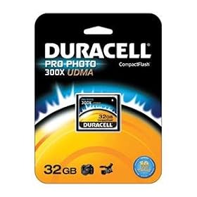 Duracell Flash DU-CF30-32G-C HS32GB Compact Flash UDMA-300X