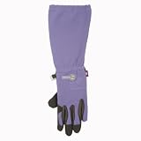 Barbara's Way Women's Long Gardening 21289 One Size Glove by Isotoner, Purple