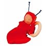 K�the Kruse 74174 Rainbow Baby Red Grabbing Ring Doll