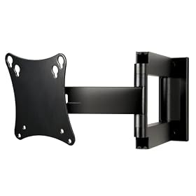 Articulating LCD Wall Arm for 10IN-22IN LCD Screens - Black