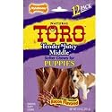 Nylabone Natural Toro Bacon Flavored Rawhide Roll Puppy Chew Treats
