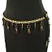 Coconut shell belt, 'Chocolate Flowers' Image