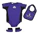 Colorado Rockies Creeper with Bib and Booties