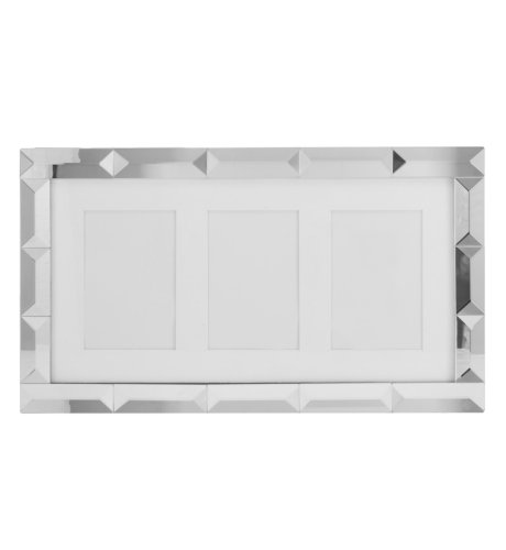 3 Aperture Etched Glass Photoframe