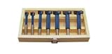 Woodline USA WL-2018-7 7 Piece 1/2-Inch to 1-1/4-Inch and 35 Millimeter Carbide Tipped Forstner Bit Assortment