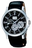 Image of Seiko Men's Premier Kinetic Perpetual Calendar Watch # SNP005 SNP005P1