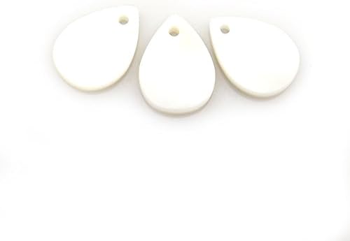 White Water Drop Shell Charms Natrual Shell Pendants For Earring Fashion Shell Jewelry Accessory 100pcs