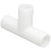 Thogus Nylon Tube Fitting, Tee, White, Barbed