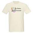 Autism Awareness (front) Ash Grey T-Shirt
