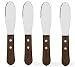 4 WIDE SANDWICH SPREADER BUTTER KNIFE KNIVES SET RESTAURANT GRADE