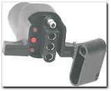 LED 6-Pole Round to 4-Wire Flat Adapter
