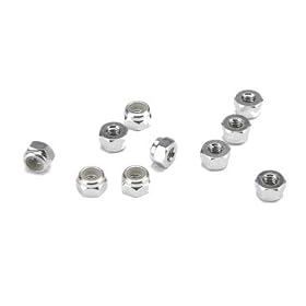 Aluminum Thin Lock Nut M3,Silver (10):Blitz,ESE from Lock Nuts