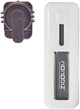 iHeartech 3-in-1 Universal Cell Phone Car Mount Holder Stand &amp; Cradel Grip for Iphone 4s, 5 ,6, 6s ,6(s) plus,Tablets or Other Smartphones (White)