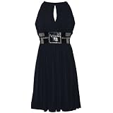 Stretch Jersey Knee-length Party Cocktail Dress Sequin Trim