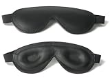 Black Leather Blindfold