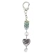 Murano Glass Pink Keychain