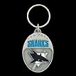 San Jose Sharks Team Key Ring - NHL Hockey Fan Shop Sports Team Merchandise