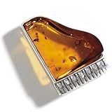  : AMBER PIANO BROOCH