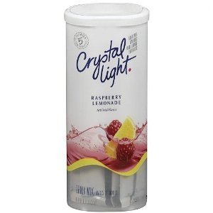 Crystal Light Raspberry Lemonade, 1.2-Ounce Canisters (Pack of 6)