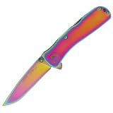 Sog TWI-11 6.2-Inch Rainbow coated assisted opener