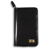 Day-Timer Zippered Fresco Wallet - Compact - Black