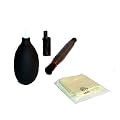 Schwarze 4-in-1 Reinigungswerkzeugsatz - LensPen Len Pen / Silicon Gebl�se / Tuch