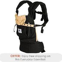 Ergo Baby Carrier - Black/Camel
From Ergo
