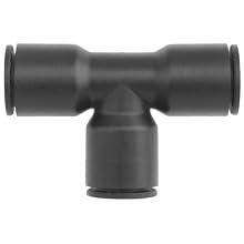 Brennan PCNY2603 Series, PBT Push-to-Connect Tube Fitting, Tee, Tube OD