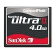 SanDisk 4GB Ultra II CompactFlash CF Card (SDCFH-4096, Bulk Package)