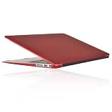 Incipio MacBook Air 13-inch feather Ultralight Hard Shell Case - Matte Iridescent Bright Red