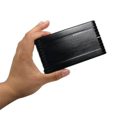 Macally 2.5 USB 2.0 Aluminum Enclosure (Black)