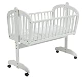 Futura Cradle in Pearl White Finish By DaVinci