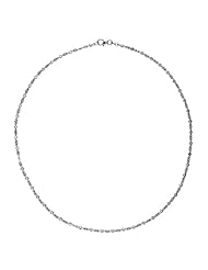 18KT White DBY Necklaces Length = 16