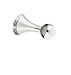 Kohler K-364-SN Finial Traditional Robe Hook, Vibrant Polished Nickel